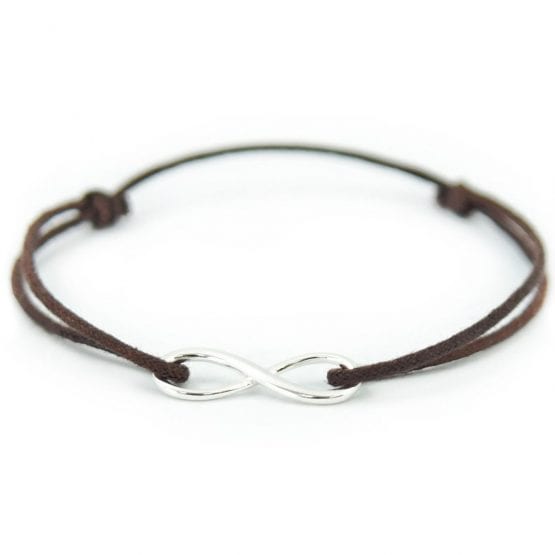 Bransoletka sznurkowa INFINITY