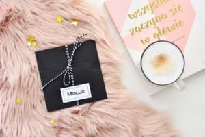 Juststayclassy - bransoletka sznurkowa nieskończoność - pozłacana