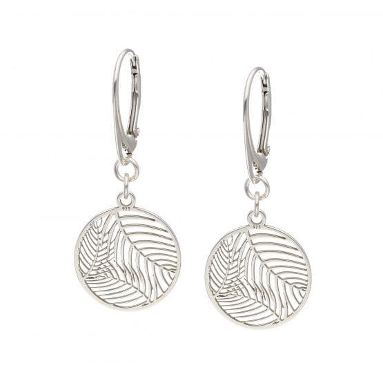 Kolczyki PALM LEAF