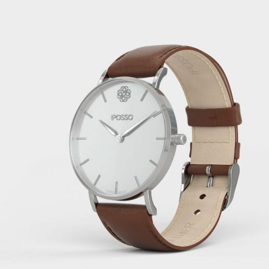 Zegarek CLASSY red brown