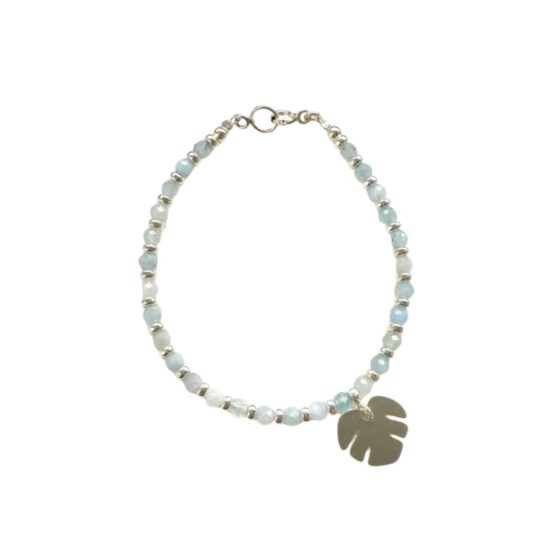 Bransoletka GEMS akwamaryn