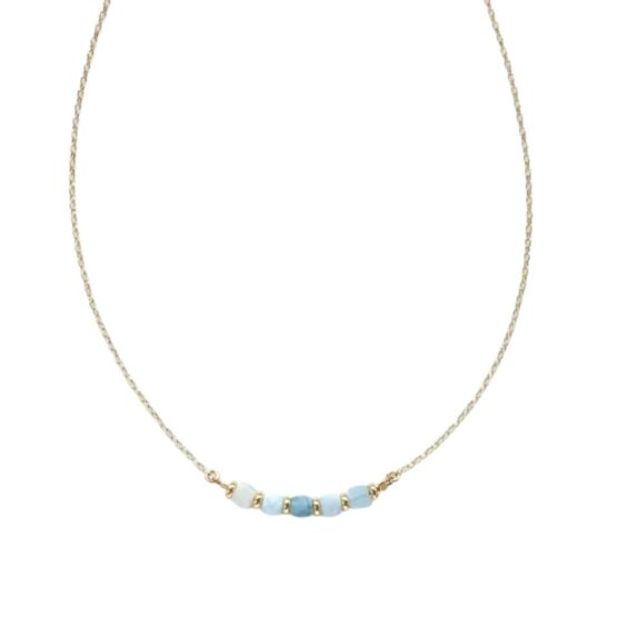 Choker CUBE z turmalinem