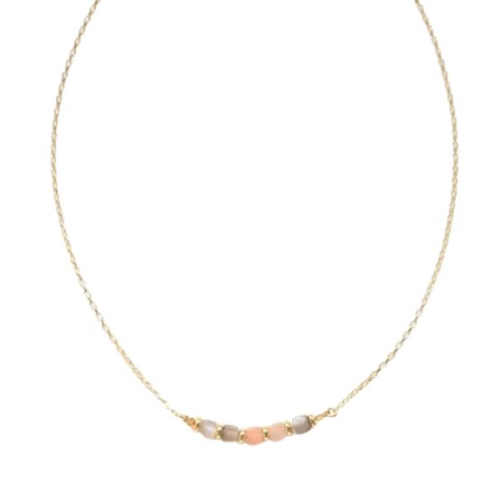 Choker CUBE z turmalinem