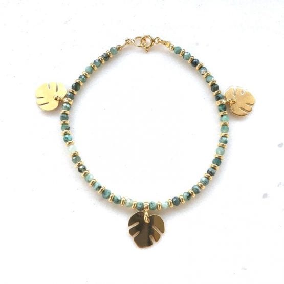 Bransoletka GEMS&MONSTERA szmaragd