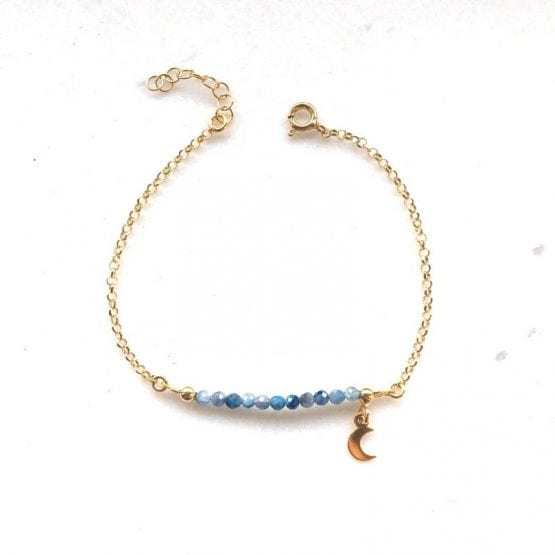 Bransoletka CHAIN&MOON kyanit