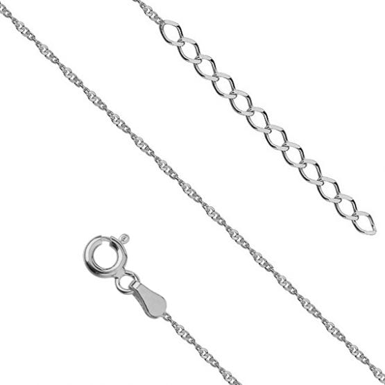 Bransoletka na nogę łańcuszek