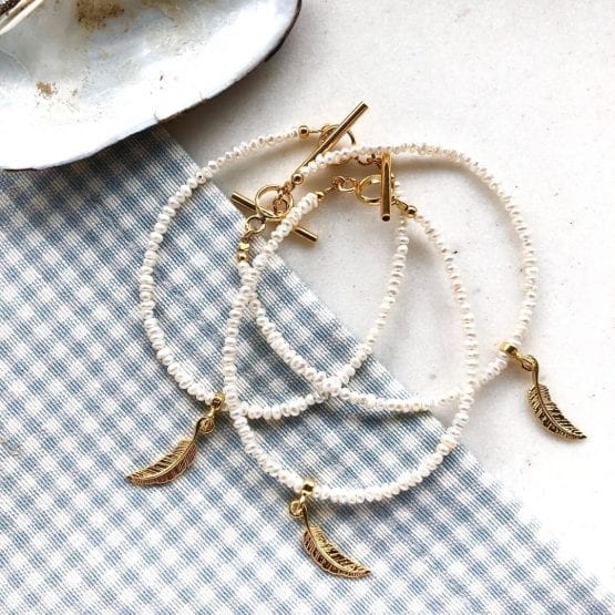 Bransoletka PEARLY feather