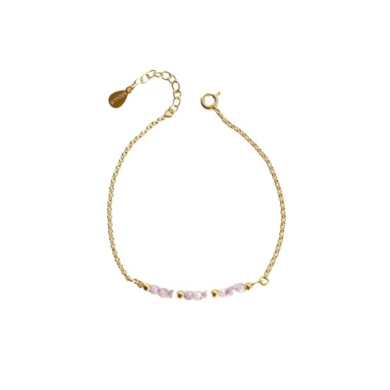 Bransoletka CHAIN kunzyt