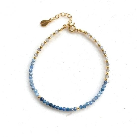 Bransoletka MATCH labradoryt, kyanit