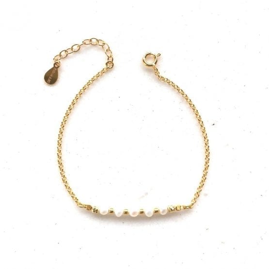 Bransoletka CHAIN perła