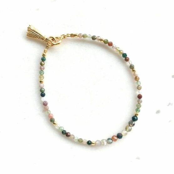 Bransoletka z agatem indyjskim CHWOST