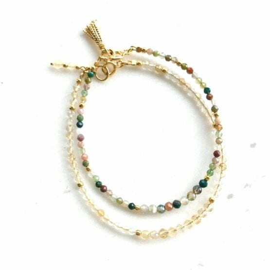 Bransoletka SUNNY cytryn i kwarc