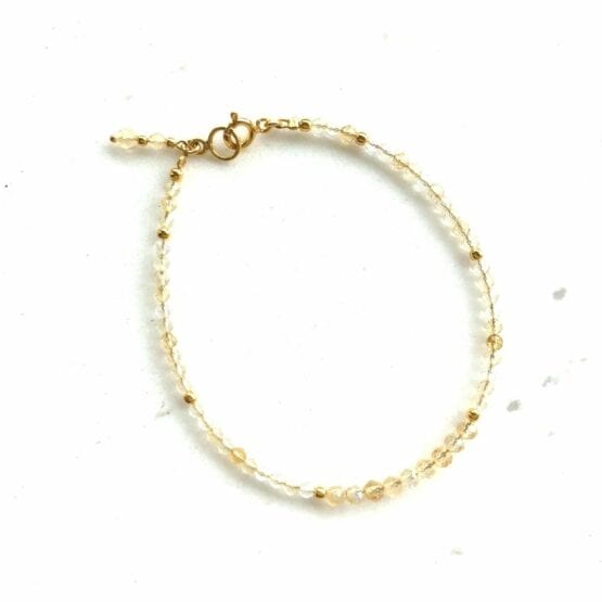 Bransoletka SUNNY cytryn i kwarc