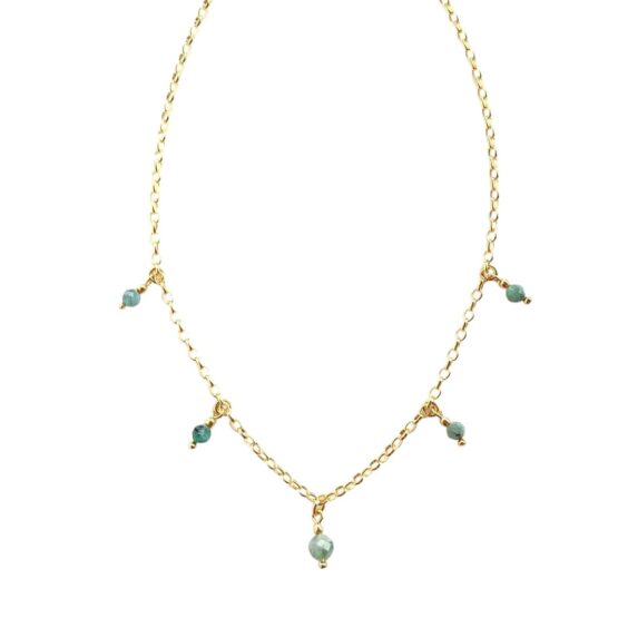 Choker LIGHT szmaragd