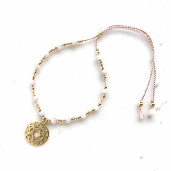 Bransoletka ANAHATA kunzyt