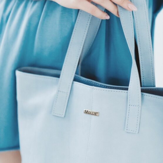Torebka MOLLIE SIMPLE błękit