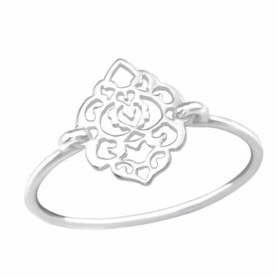 Pierścionek BALI srebrny