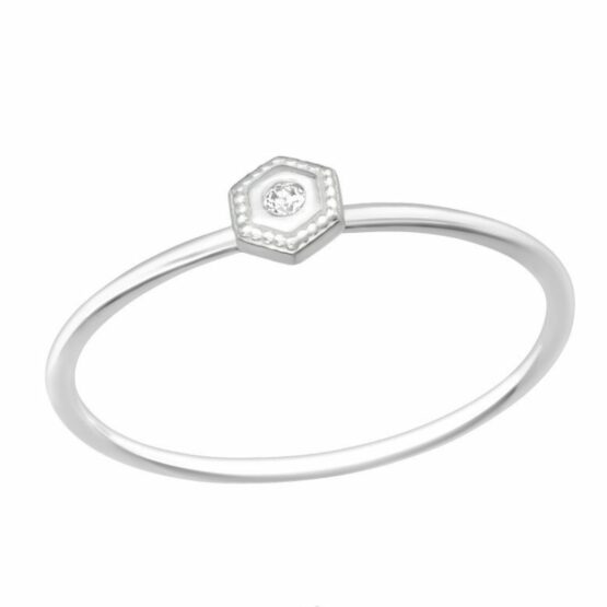 Pierścionek TINY srebrny