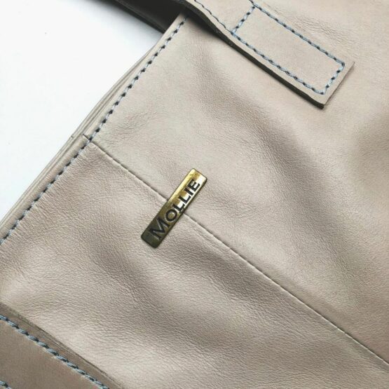 Torebka MOLLIE SIMPLE szary beż