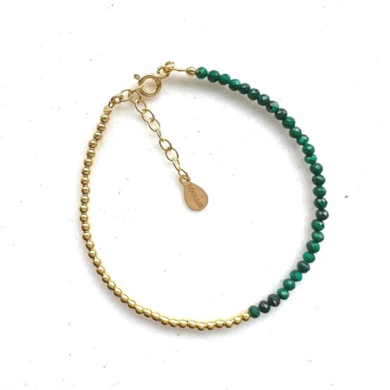 Bransoletka MINI malachit