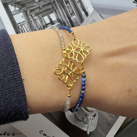 Bransoletka BALI labradoryt