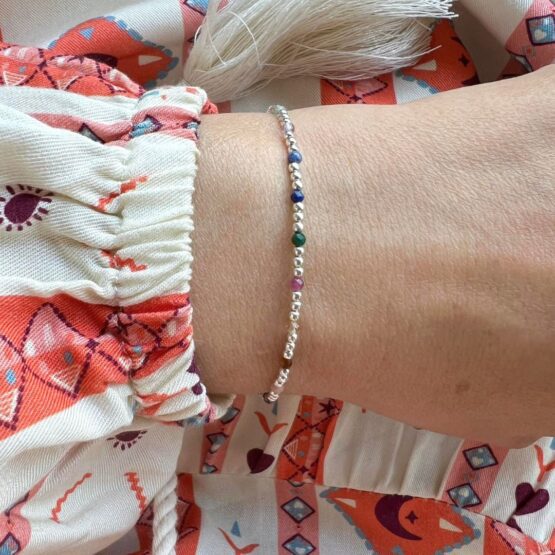 Bransoletka CZAKRA z kamieniami