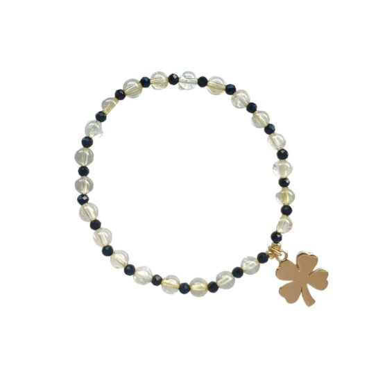 Bransoletka LUCKY cytryn, turmalin