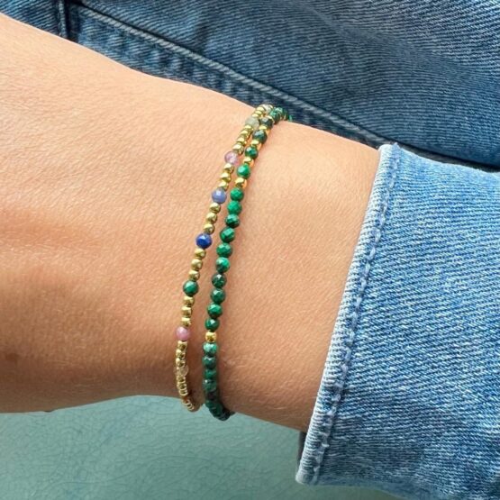 Bransoletka SMART malachit