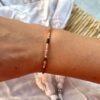 Bransoletka ART amazonit i opal
