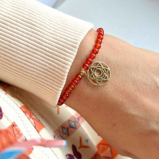 Bransoletka ANAHANA karneol