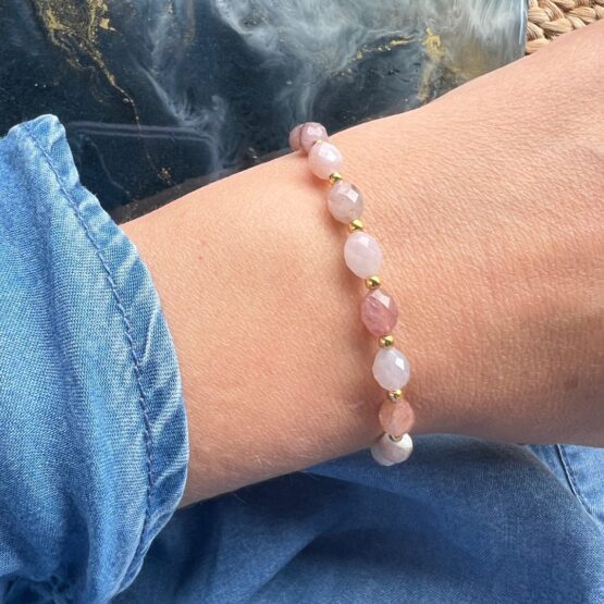 Bransoletka SAKURA agat