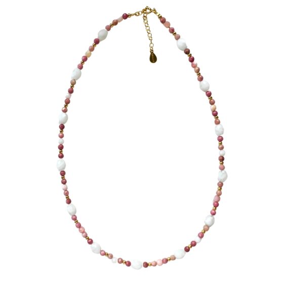 Naszyjnik LUNA mix kamieni