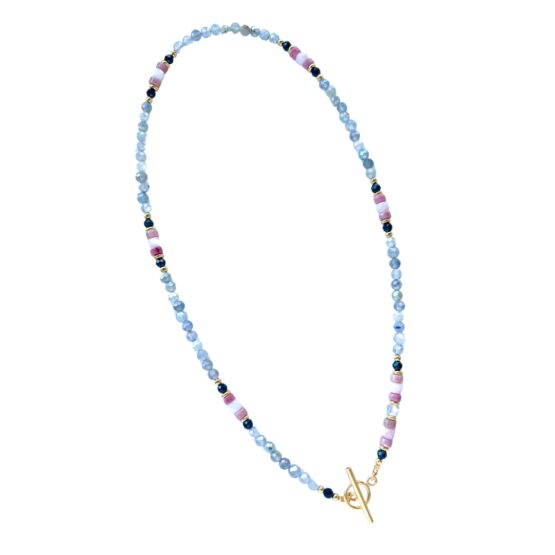 Naszyjnik PEACE labradoryt