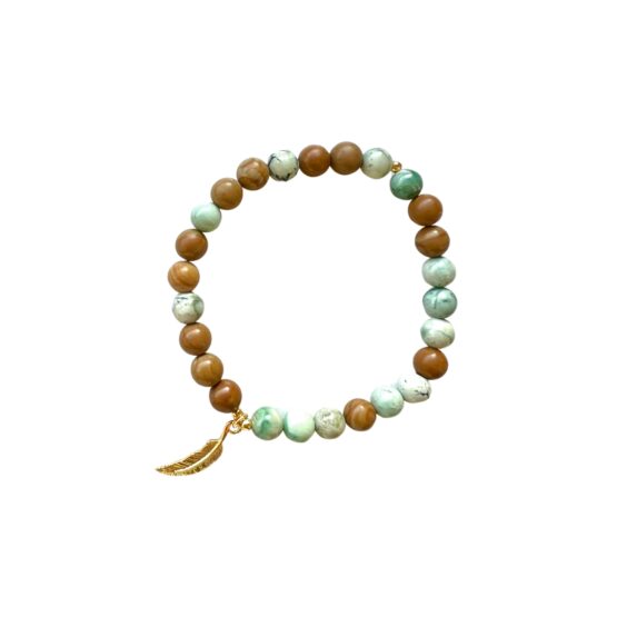 Bransoletka CHANGE jaspis, jadeit