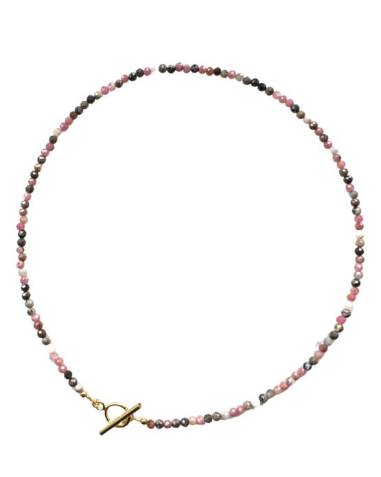 Naszyjnik choker SIMPLE rodonit
