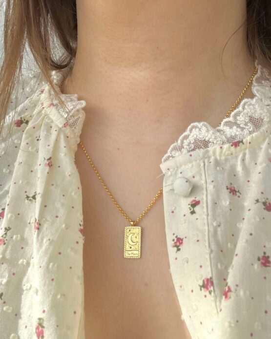 Naszyjnik TAROT księżyc