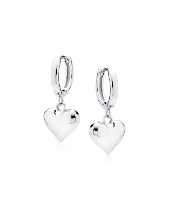 Kolczyki SERDUSZKA srebrne