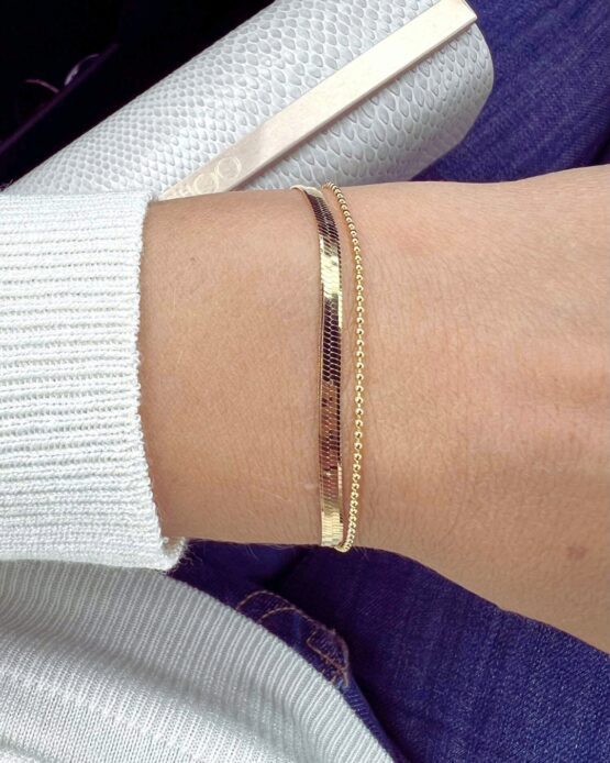 Bransoletka SNAKE podwójna