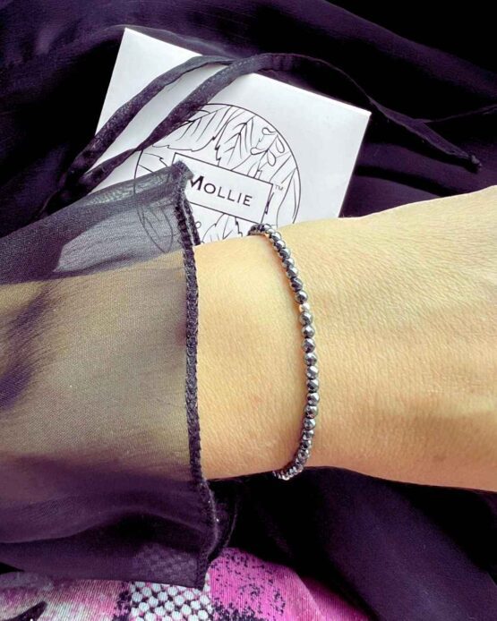 Bransoletka GREY hematyt