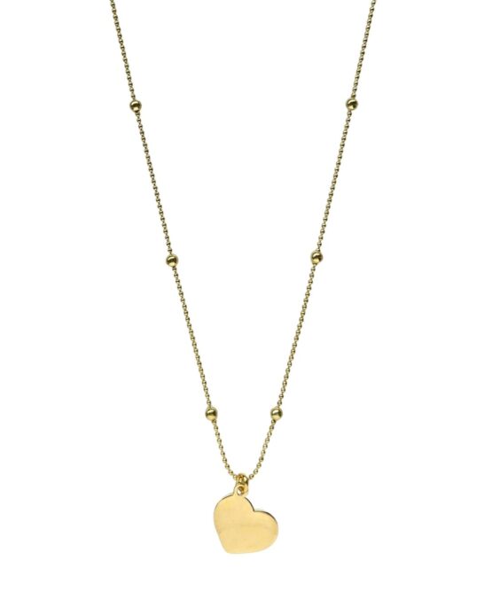 Naszyjnik HEART z kuleczkami